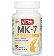 Вітамін К2 МК-7 Jarrow Formulas Vitamin K2 МК-7 90 мкг 120 капс