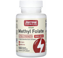 Метил фолиевая кислота Jarrow Formulas Methyl Folate 1000 мкг 100 капс
