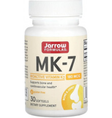 Вітамін MK-7 К2 Jarrow Formulas  Vitamin K2 180 мкг 30 капс