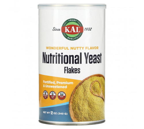Дріжджі пластівцями KAL Yeast Flakes несолодкі 340 г