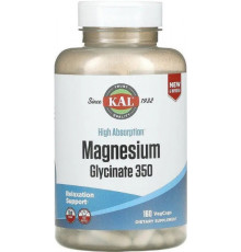 Магній гліцинат KAL Magnesium Glycinate 350 мг 160 вег капс