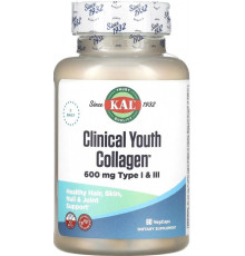 Колаген для суглобів та зв'язок KAL Youth Collagen 60 вег капс