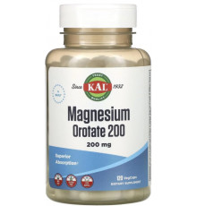 Оротат магнію для підтримки здорових кісток KAL Magnesium Orotate 200 120 вег капс