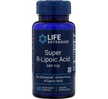 Липоевая кислота Life Extension  R-Lipoic Aci 240 мг 60 кап