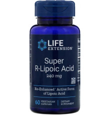 Ліпоєва кислота Life Extension  R-Lipoic Aci 240 мг 60 кап