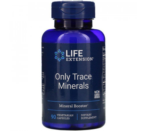 Микроэлементы и минералы Life Extension Minerals 90 капсул