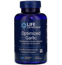 Часник Life Extension Optimized Garlic 200 капсул