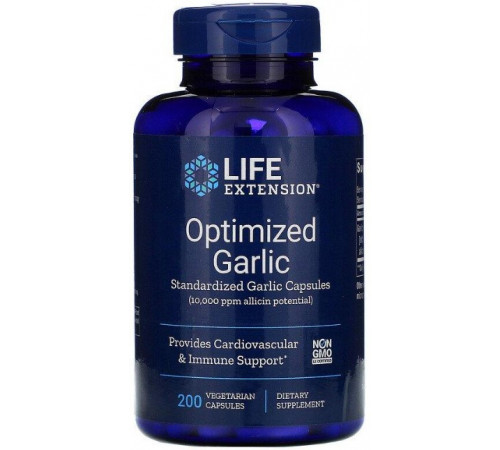 Часник Life Extension Optimized Garlic 200 капсул