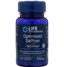 Екстракт шафрану Life Extension Satiereal Saffron 60 капс