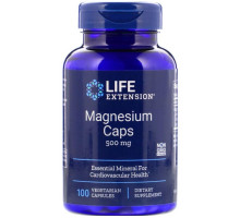 Магній для нервової системи Life Extension Magnesium 500 мг 100 капсул