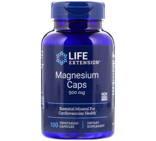 Магній для нервової системи Life Extension Magnesium 500 мг 100 капсул