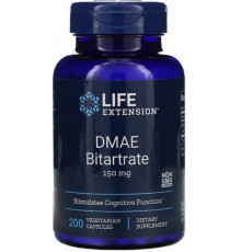 DMAE (диметиламіноетанол) Life Extension DMAE Bitartrate 150 мг 200 капс