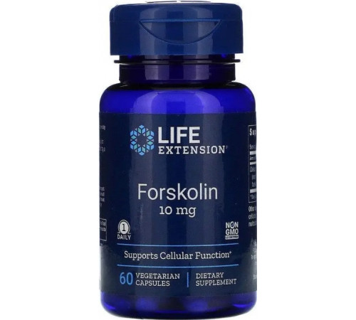 Форсколін Life Extension Forskolin10 мг 60 капс
