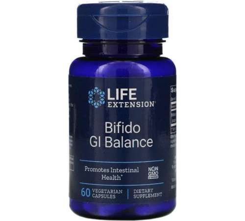 Біфідобактерії для травлення Life Extension Bifido GI Balance 60 капс