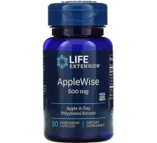 Яблочные полифенолы для здоровья сердечно-сосудистой системы Life Extention AppleWise Polyphenol 30 капс