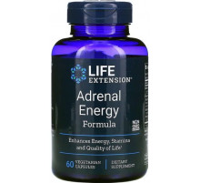 Поддержка надпочечников Life Extension  Adrenal Energy Formula 60 капс