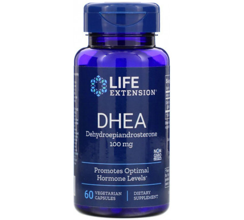 ДГЕА Дегідроепіандростерон Life Extension DHEA 100 мг 60 капсул