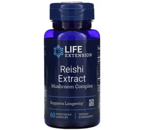 Гриби рейші Life Extension Reishi 60 кап