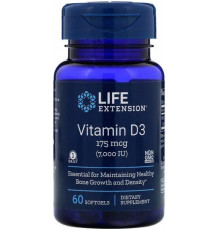 Вітамін Д3 Life Extension Vitamin D3 7000 МЕ 60 капс