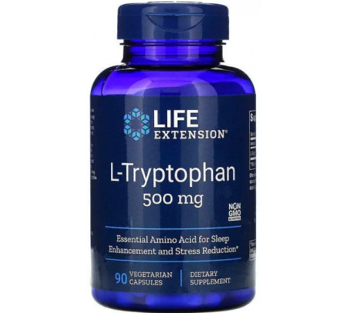 Триптофан Life Extension L-Tryptophan 90 капс