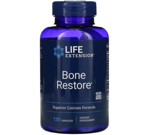 Вітаміни для кісток, Bone Restore, Life Extension, 120 капсул