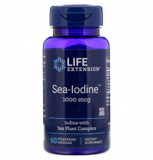 Йод Life Extension Sea-Iodine 1000 мкг 60 капсул