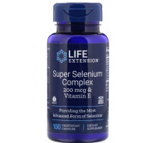 Селен з вітаміном Е Life Extension Super Selenium 100 капс