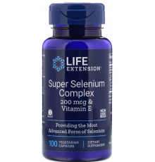 Селен с витамином Е Life Extension Super Selenium 100 капс