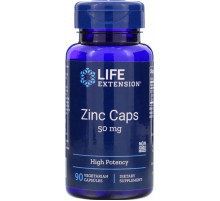 Цитрат цинка Life Extension Zinc Caps 50 мг 90 капс