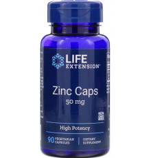 Цитрат цинка Life Extension Zinc Caps 50 мг 90 капс