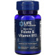 Фолієва кислота і В12 Life Extension Folate & Vitamin B12 90 капс