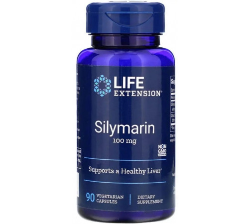 Силимарин (экстракт расторопши) Life Extension Silymarin 100 мг 90 капс