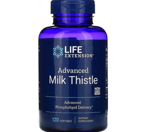 Розторопша для печінки Life Extension Milk Thistle 120 капс