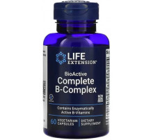 Б-комплекс вітамінів Life Extension BioActive B-Complex 60 вег капс