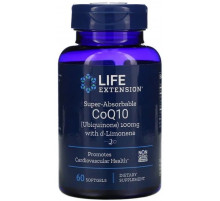 Коензим Q10 Life Extension CoQ10 Ubiquinone 100 мг 60 кап
