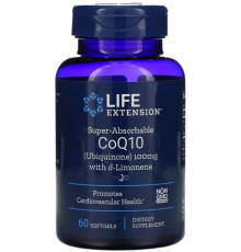 Коензим Q10 Life Extension CoQ10 Ubiquinone 100 мг 60 кап