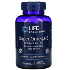Омега-3 риб'ячий жир Life Extension Super Omega-3 60 капс