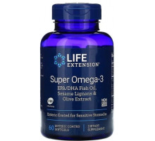 Омега-3 Рыбий жир Life Extension Omega Foundations 60 капс
