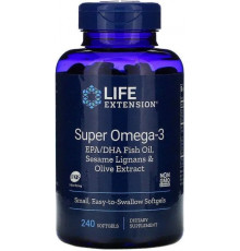 Омега-3 Life Extension Super Omega-3 240 капс