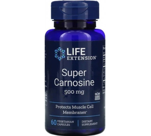 Карнозин Life Extension Carnosine 500 мг 60 капс