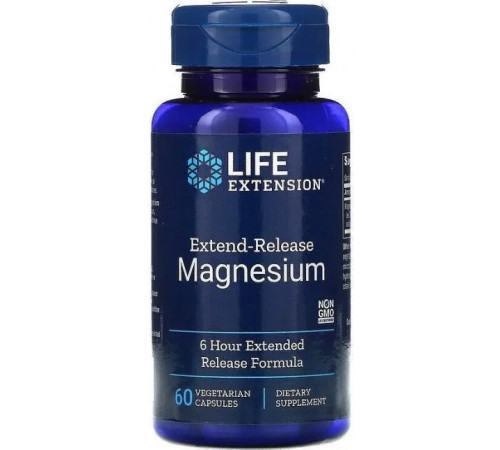 Магній Life Extension Magnesium 60 капс
