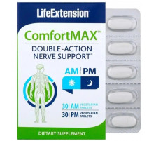 Поддержка нервной системы от стресса и нервов Life Extension ComfortMax 30 таб