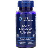 Активатор метаболізму від небажаного жиру на животі AMPK Life Extension Metabolic Activator 30 вег таб