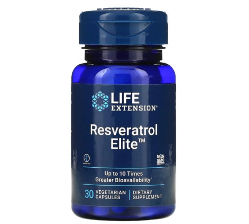 Ресвератрол Life Extension Resveratrol Elite 30 капс