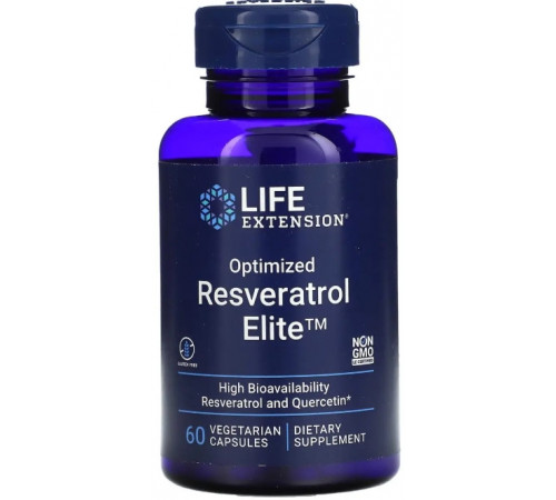 Ресвератрол Life Extension Optimized Resveratrol Elite 60 вег капс