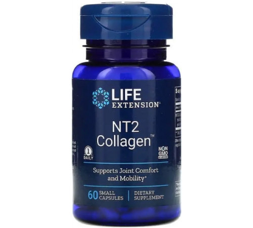 Колаген для суглобів Life Extension NT2 Collagen 40 мг 60 міні капсул
