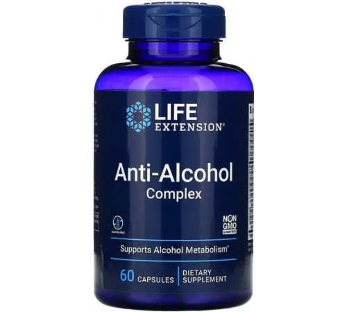 Антиалкогольний комплекс Life Extension Anti-Alcohol Complex 60 вег капс