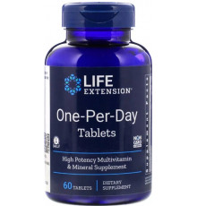 Витаминны и минералы Life Extension One-Per-Day Tablets 60 таб