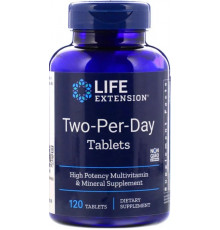 Мультивітаміни Life Extension Two-Per-Day Tablets 120 таб