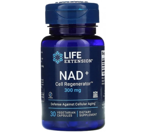 Нікотинамід рибозид Life Extension NAD+ Cell Regenerator 300 мг 30 вег капс